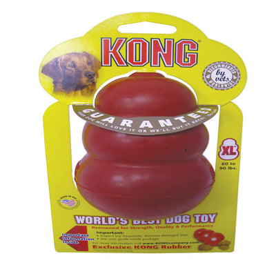 Kong Red Rubber Chew Dog Toy Extra Large