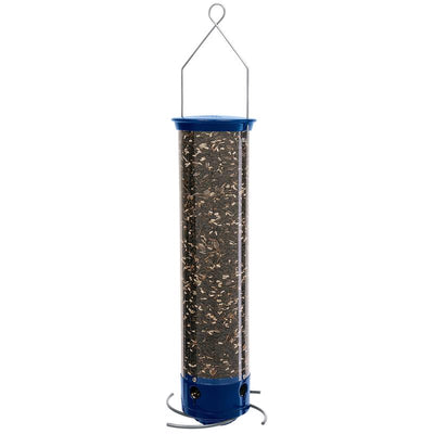Droll Yankees Whipper Wild Bird 5 lb Polycarbonate Tube Bird Feeder 4 ports