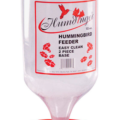Humdinger Hummingbird 72 oz Plastic Bottle Nectar Bird Feeder 8 ports