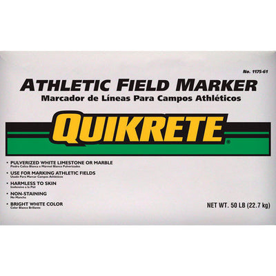 Quikrete White Athletic Field Marker 50 lb