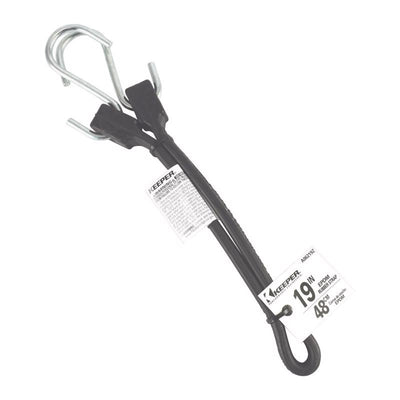 Keeper Black Tarp Strap 19 in. L