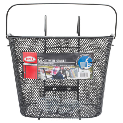 Bell Sports Tote Wire Mesh Bike Basket Black