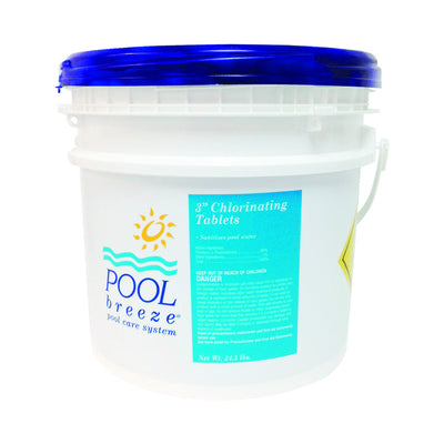 Pool Breeze Pool Care System 3" Tablet Chlorinating Chemicals 24.5 lb