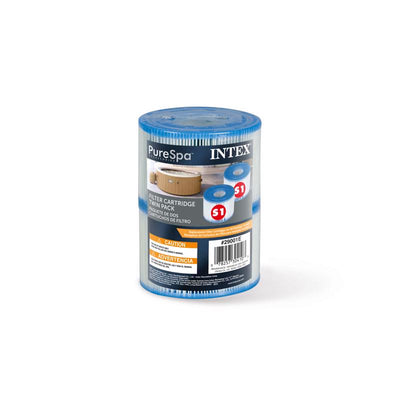 Intex PureSpa Pool Filter Cartridge 2.8 in. H X 4.25 in. W X 4.25 in. L