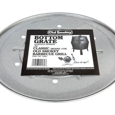 Old Smokey Products Aluminum/Steel Bottom Charcoal Grate 17 in. L X 17 in. W Old Smokey
