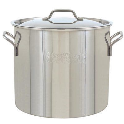 Bayou Classic Stainless Steel Grill Stockpot 40 qt 14.9 in. L X 14.9 in. W