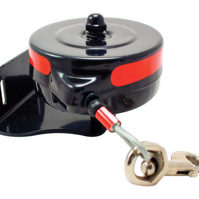 Howard Pet Red Metal Tie Out Reel Large