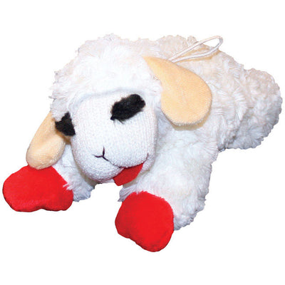 Multipet Lamb Chop Multicolored Plush Dog Toy Large