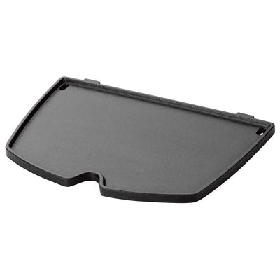 Weber Q 100/1000 Cast Iron/Porcelain Grill Top Griddle 12.6 in. L X 8.6 in. W