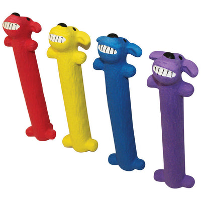 Multipet Loofa Assorted Latex Dog Toy Small