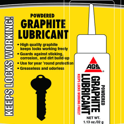 AGS Powder Graphite Lubricant 1.13 oz