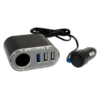 Goxt 12 V Black Quad Charger