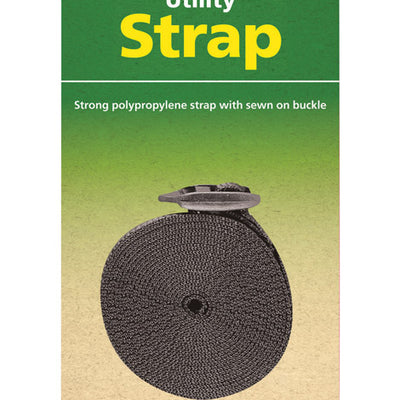 Coghlan's 1 in. W X 8 ft. L Black Utility Strap 1 lb