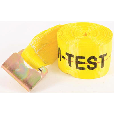 Keeper 4 in. W X 30 ft. L Yellow Winch Strap 5000 lb