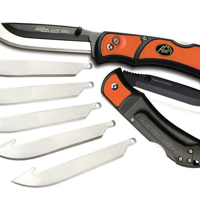 Outdoor Edge Razor-Lite EDC 8 in. Lockback Razor Knife Orange