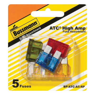 Bussmann ATC Assorted Fuse Assortment 5 pk