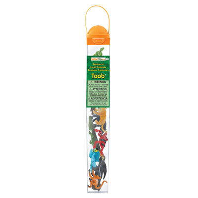 Safari Ltd. Toobs Rainforest Toy Assorted 11 pc