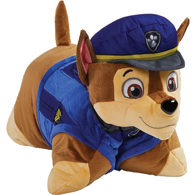Pillow Pets Paw Patrol Chase Plush Toy Blue/Brown
