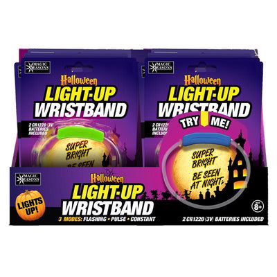 Magic Seasons Fun Flashers LED Halloween Light-Up Wristband