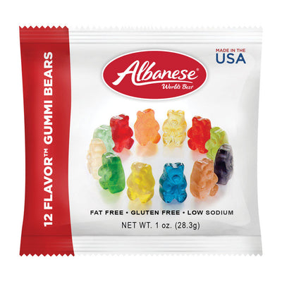 Albanese Assorted Gummi Bears 1 oz