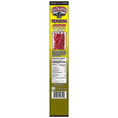 Old Trapper Teriyaki Beef Steak 2 oz Shrink Wrapped