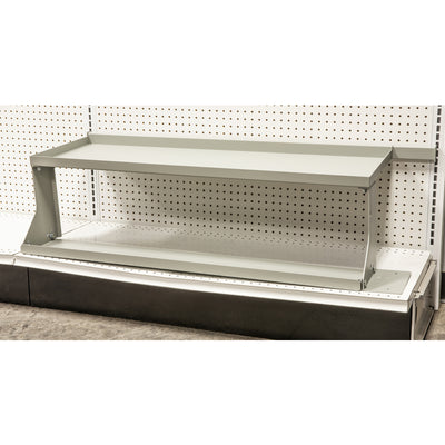 40 in. W Beige Steel Chain Pail Shelf