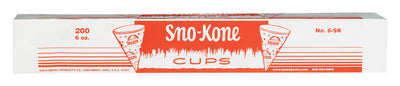 Sno-Kone Cups