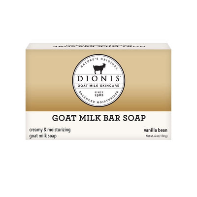 Dionis Goat Milk Skincare Vanilla Bean Scent Soap Bar 6 oz