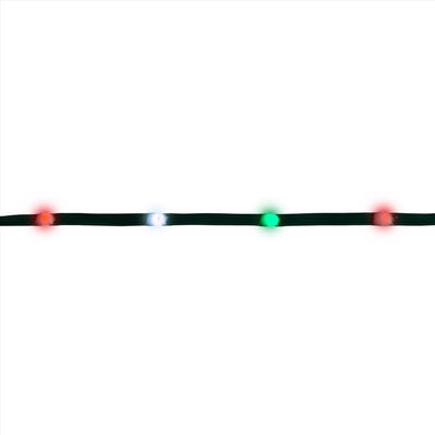 Celebrations LED Red/Green/Pure White 200 ct String Ribbon Light 33 ft.