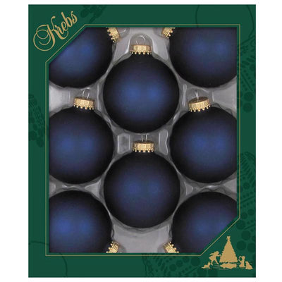 Christmas by Krebs Midnight Haze Ball Ornaments 2-5/8 in.