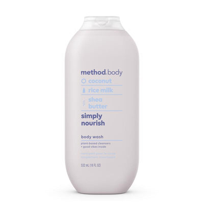 Method Simply Nourish Scent Body Wash 18 oz