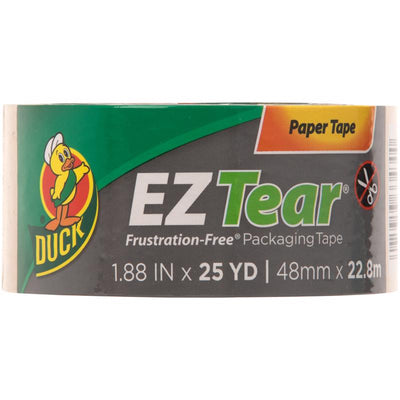 Duck EZ Tear 1.88 in. W X 25 yd L Packaging Tape