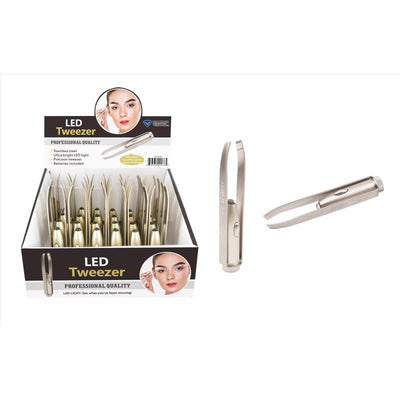 Diamond Visions Assorted LED Tweezers