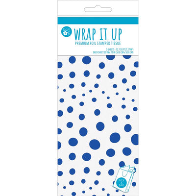 Paper Images Blue Fuchsia Tissue Paper