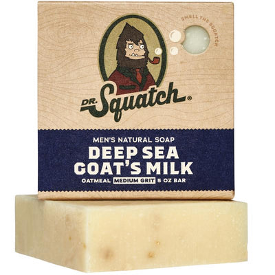 Dr. Squatch Deep Sea Goat's Milk Scent Bar Soap 5 oz