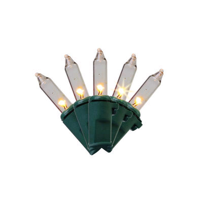 Celebrations Classic LED T5 Warm White 100 ct String Christmas Lights 24.75 ft.
