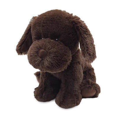 Warmies Labrador Stuffed Animal Chocolate Brown