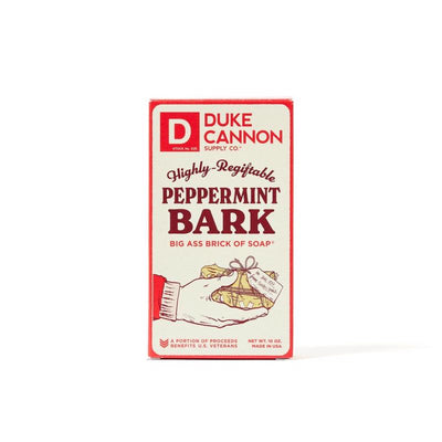 Duke Cannon Holiday Peppermint Bark Peppermint Bark Scent Bar Soap 10 oz