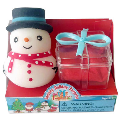 Zorbitz Holiday Surprise Squishy Fidget Toy Multicolored