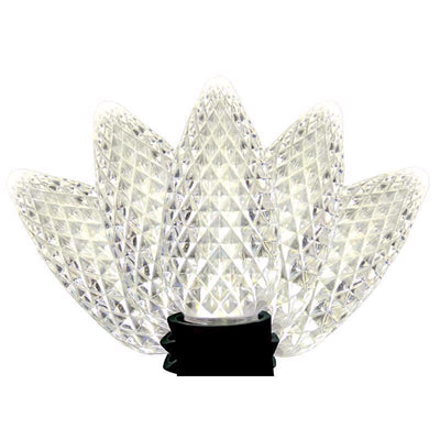 Celebrations Classic LED C9 Pure White 75 ct String Christmas Lights 49 ft.