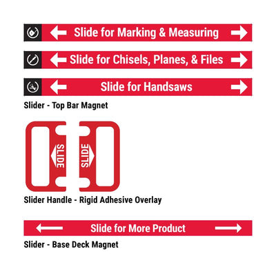 Standard L&G/Outdoor Living Sign Kit Hand Tools Slider
