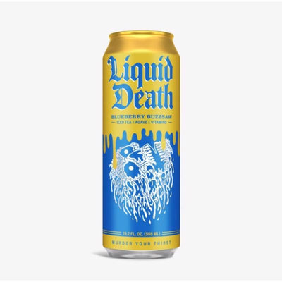 Liquid Death Blueberry Tea 19.2 oz