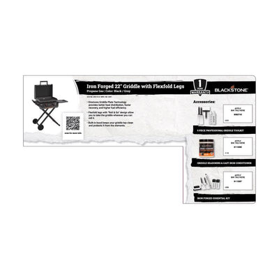 8.88 in. H X 16 in. W L&G/Outdoor Living POP Card 50 each