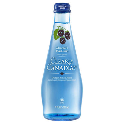 Clearly Canadian Black Berry Sparkling Spring Water 11 oz