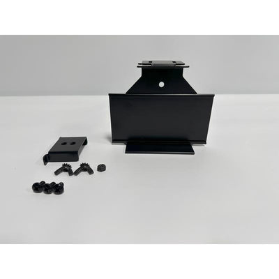 5 in. H X 6 in. W X 3 in. D Black Metal Short Drill Display
