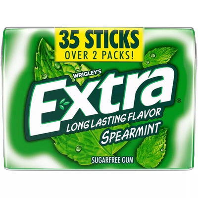 Extra Sugar Free Spearmint Chewing Gum