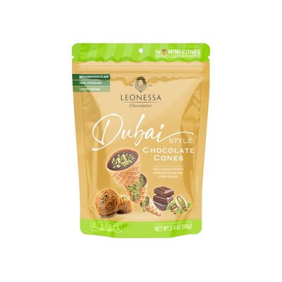 Leonessa Milk Chocolate with Pistachio Cream Chocolate Candies 2.4 oz