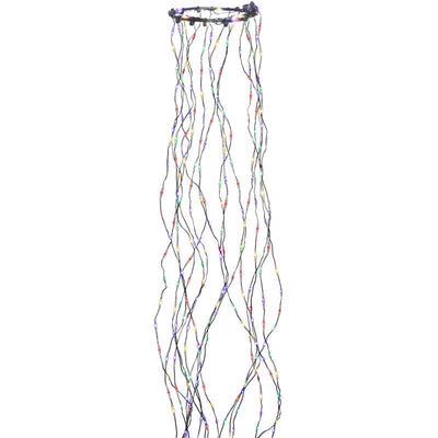 Celebrations Cascade LED Micro Multicolored 832 ct String Christmas Lights 8 ft.