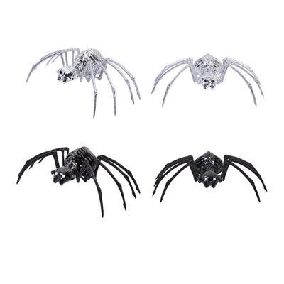 Fun World 8 in. Mirror Spiders Halloween Decor