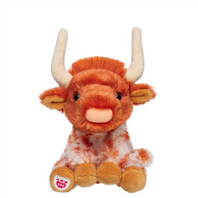 Build-A-Bear Mini Beans Longhorn Plush Toy